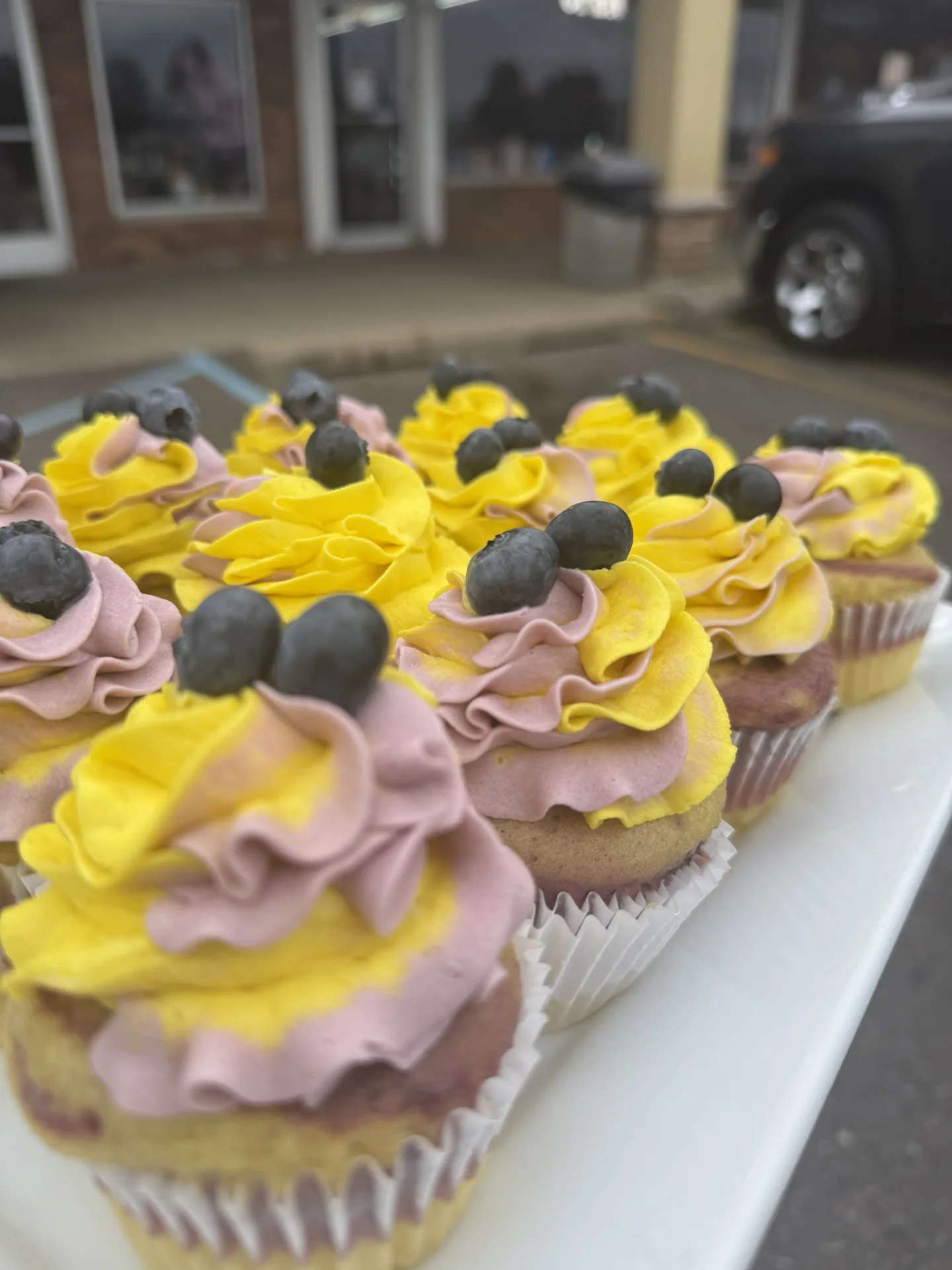 Strawberry Crunch cupcake
