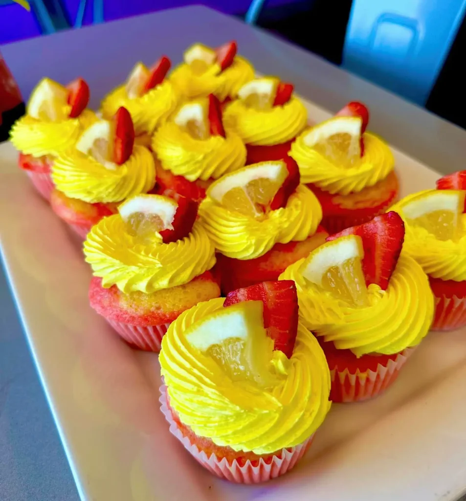 Assorted gourmet cupcakes