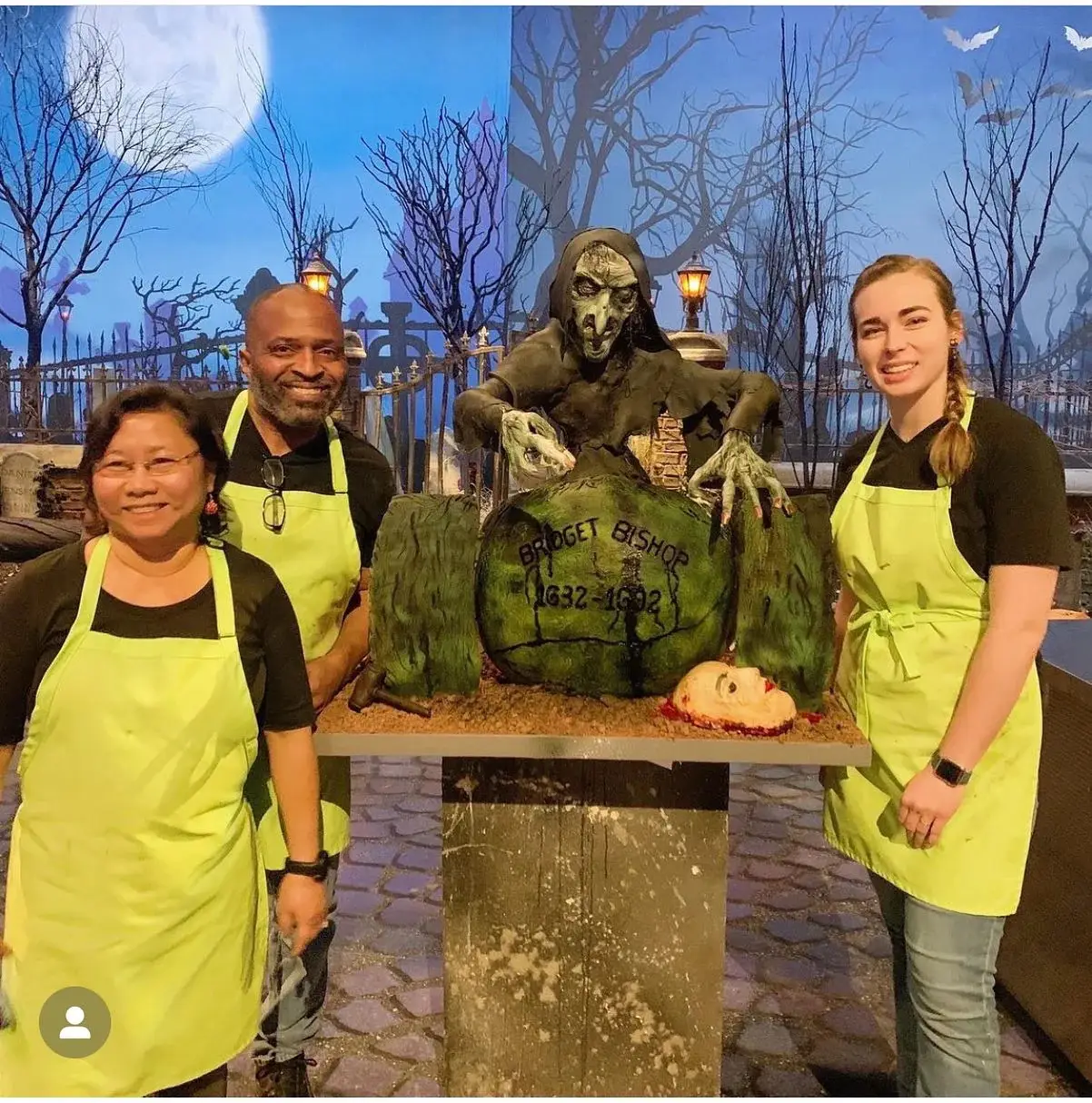 Applying finishing touches